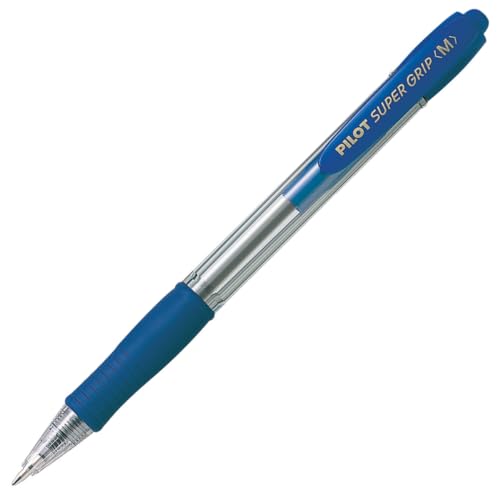 Boligrafo Pilot Super Grip color azul (12 unidades)