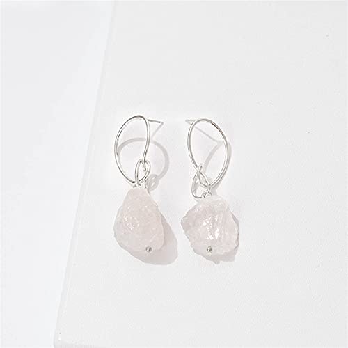 Boucles d'oreilles en Pierre Naturelle brute pour un look bohème chic