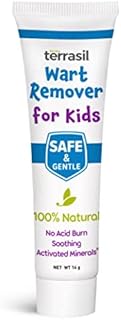Terrasil Wart Removal for Kids, Plantar and Common Wart Remover Cream for Knees, Face, Hands and Fingers | Natural Ointment, Salicylic Acid Free | 14gm Tube