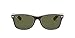 Price comparison product image Ray-Ban Unisex-Adults New Wayfarer Plain Sunglasses, Multicolored (Black/Beige), 55 mm