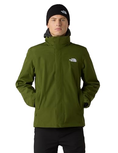 THE NORTH FACE - Chaqueta Sangro para Hombre- Impermeable, Transpirable - Woodland Green - L