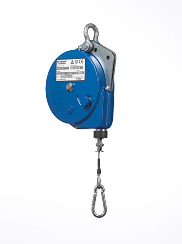 Woodhead 5F Aero-Motive Retractor, Weight Range 0.5-2.3 kg (1.0-5.0 lb.), 2.40 m (8.0') Travel