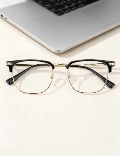 Image of Blue Light Blocking Glasses for Men Anti-Fatigue Computer Monitor Gaming Glasses Prevent Headaches Glasses