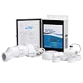 Ecoraiser Salt Water Pool Chlorinator System, Low Maintenance & Energy Efficient Above Ground &Inground Pool Saltwater System for Pools Up to 15,000 Gallons, Cell Salt 5