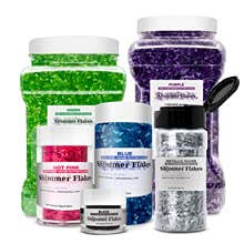 Miniatura 7 de Bakell 's White Shimmer Flakes - (0.14 oz y 1 tarro)  Elegantes copos de purpurina comestibles para tus maravillas culinarias
