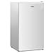 DREAMADE Mini-Réfrigérateur, Capacité 91L, 230V, 50HZ Frigo Combiné avec 4 Niveaux de Clayettes, Compartiment à Légumes, Faible Niveau Sonore (blanc)