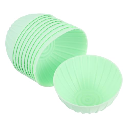 NAMOARLY 10pcs Silicone Bread Proofing Baskets Sourdough Bread Baking Supplies Non Stick Round Dough Proofing Bowl Containers For Bread Making