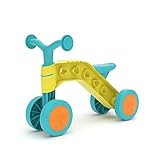 チラフィッシュ(Chillafish) イッチビッチ イエロー & ライトブルー 三輪車/四輪車 トレーニングバイク CPIB01YLB 正規品