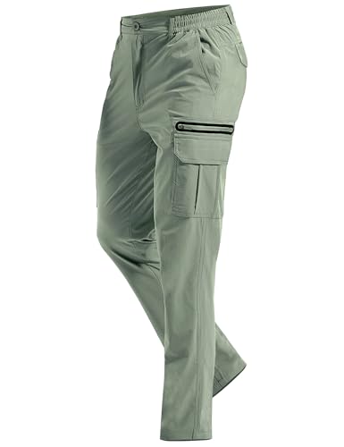 MOURCE Hiking Pants Men Lightweight - Quick Dry Work Pants for Men Fishing Camping Climbing, Light...