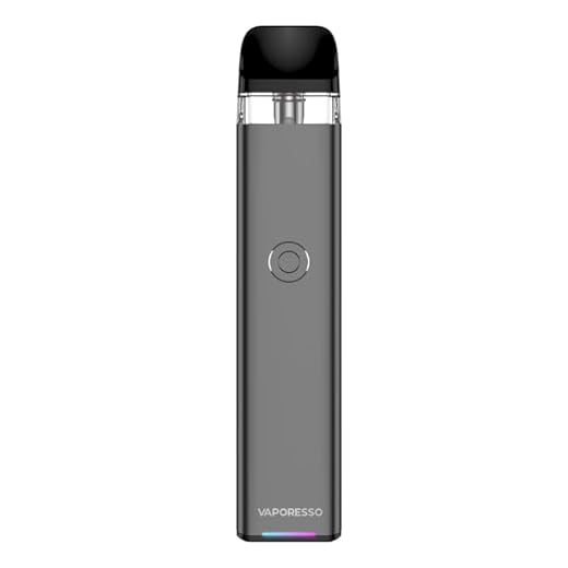 Xros 3 Kit, For Vaporesso 16W, Nicotine Free, Integrated 1000mAh Battery, MTL pod kit - Vape Starter Kit, Vaping, Ecigarette, Ecig - No Nicotine (Space Grey)