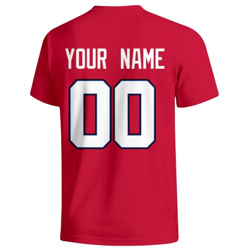 Image of ANTKING T Shirt with Custom Name Number for Men Women Gifts | Custom T Shirt for Youth Men Women Birthday Gift