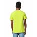 Gildan mens Heavy Cotton T-shirt, Style G5000, Multipack T Shirt, Safety Green (3-pack), Large US