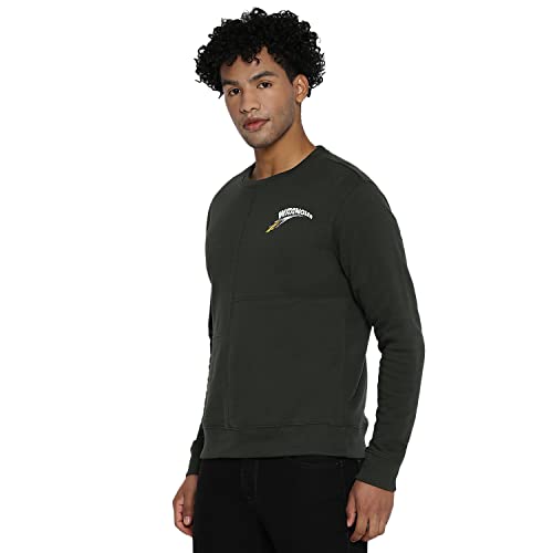 Image of Wrangler Men Deep Forest Knitted T-Shirts