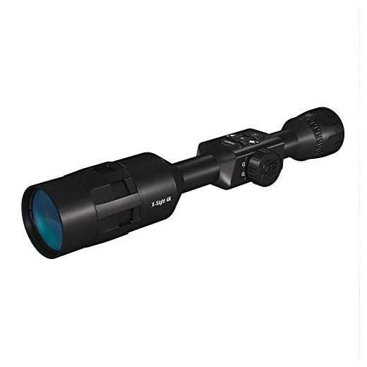 ATN X-Sight 4K Pro Smart Day/Night Rifle Scope 5-20x - Ultra HD 4K technology with Superb Optics, Full HD Video, 18+ hrs Battery, Ballistic Calculator, Rangefinder, WiFi, IOS&Android Apps