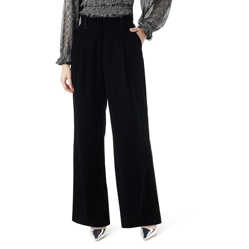 Women's Aminah High Rise Wide Leg Trouser Pant Standard
