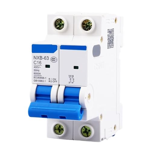 Disjoncteur NXB-63 2P évite les surchauffes de câbles causées par les surcharges électriques