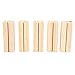Kopinma 20 Pieces Wood Place Card Holders, Wooden Table Number Holder Memo Stand Clamps Stand Card Desktop Message Crafts for Wedding Decoration