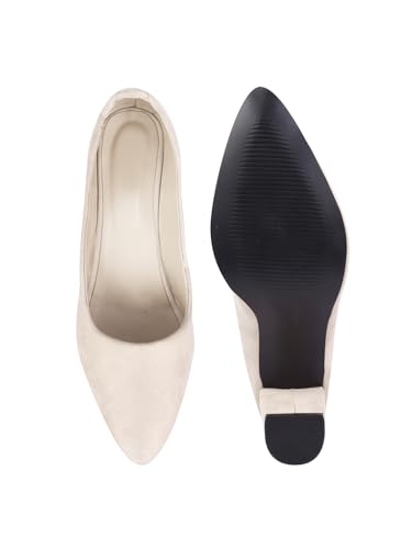 Image of TRYME Trendy&Fashion Pointed Pump Block Heel Sandals for Girls & Women