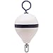Polyform U.S. - Polyform Mooring Buoy w/Iron 15" Diameter - White Blue Stripe