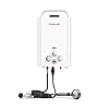 GASLAND BE158 Portable Outdoor Propane Tankless Water Heater | 1.58 GPM, 41,000 BTU | For Camping, Off-Grid Living