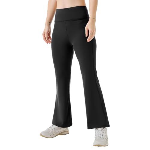Image of Boldfit Women's Regular Mid Rise Leggings (Bftbw5008Rblacks_Black, Small