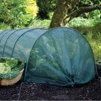 Gardeners Edge Easy Tunnel in Net, Giant - 118L x 23.6W x 18H Inch