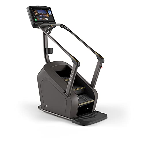 Image of Matrix Fitness C50 ClimbMill, Low Impact Stair Machine | High Calorie Burn, Low Impact Workout, Cardio Endurance | Low Ceiling Design, Powerful Exact Force Induction Brake