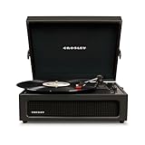 Bluetooth Connectivity: Easily pair this portable record player with a Bluetooth speaker or stream music through the turntable's built-in speakers. The aux input, headphone jack & RCA output allow you to hook up to a receiver or powered external spea...