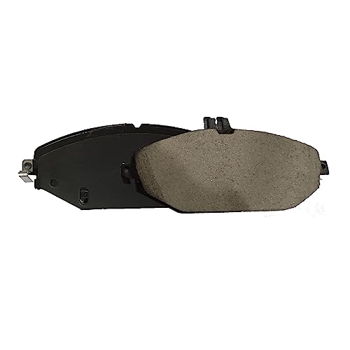 Image of Detroit Axle - Front Brake Pads for 2015-2021 Mercedes-Benz C300 2018-2019 E300 Ceramic Brake Pads w /Hardware Replacement