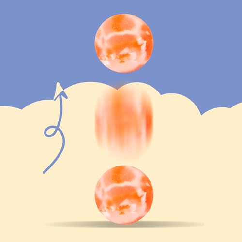 HAKACC Flummies für Kinder 50 Stück, 25mm Bunte Gummibälle Set für Karneval Mitgebsel, Hüpfball Füllung für Geburtstag Ostern Party