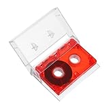 LIFKOME Leere Audiokassetten Kassetten Zum Aufnehmen Transparente Musikkassetten Für Interviewrekorder Diy-aufnahmezubehör Ersatz-audioband