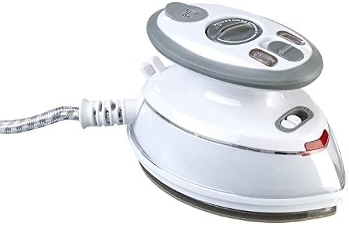 Sichler Haushaltsgeräte Bügeleisen: Reise-Dampfbügeleisen, 408 W,...