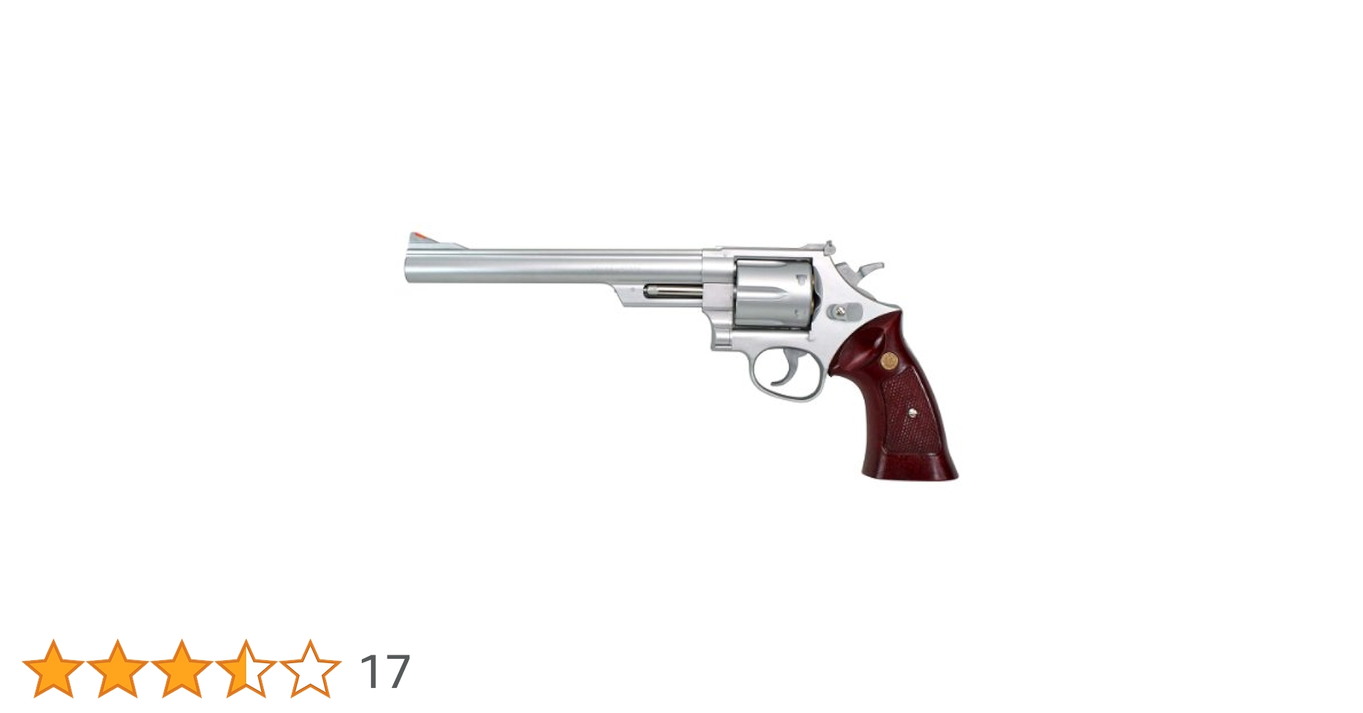 クラウンモデルS＆W、Ｍ629【8インチ】シルバーエアーリボルバー完全新品18禁 クラウンモデル S&W M629 8インチ シルバー 18才以上用ガス