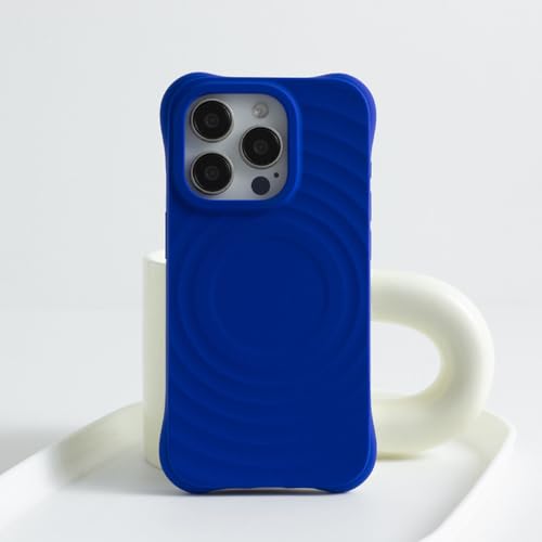 Coque induction iPhone 16 Pro antichoc effet peau ondulée anti-dérapante