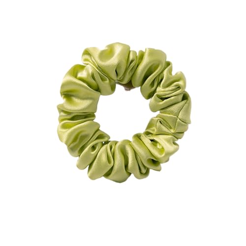 CHTME Gomas para el pelo para mujer, 1 unidad, de seda, suaves, elásticas, para coletas, de satén, para el pelo, para mujeres y niñas