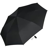 iX-brella City Trekking Sonnen-Regenschirm mit extra langem Stock mit UV- und Hitzeschutz - Silver Coating - Black – Ansicht 9