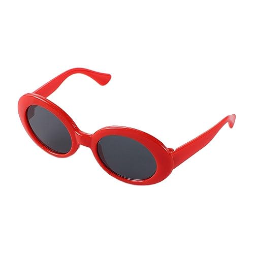 5 gafas de sol para mascotas retrò ovaladas miniatura 7