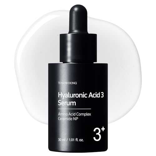 TOSOWOONG Hyaluronic Acid 3% Serum, 30,030ppm Sodium Hyaluronic A...