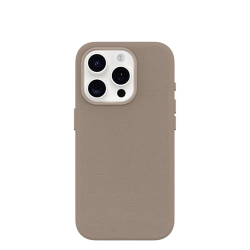 Image of OtterBox iPhone 15 Pro Symmetry Series Cactus Leather for MagSafe - Cottonwood Glen Brown