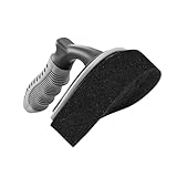 MUQIDA Car Tire Shine Applicator, Vehicle Tire Wheel Polishing Applicator Brush with Anti-Slip Handle, Tyre Detailing Tool Dressing Sponge Pad Brush for Car Truck SUV Motorcycle