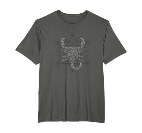 B-Day Scorpion Tenue Homme Signe du Zodiaque Scorpion T-Shirt