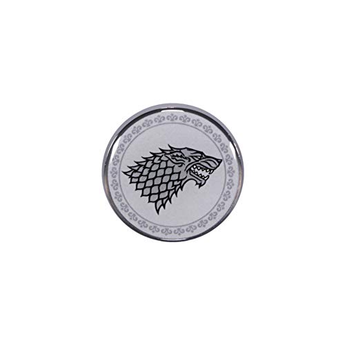 Minimum Mouse Game Of Thrones House Sigil Insigne de Goupille de Revers - Stark