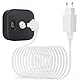 Itramax Netzkabel 6M und Adapter (1 Stück) für Blink Outdoor 4 Kamera,Flaches USB C Ladekabel für Blink Outdoor 4. Generation,Wasserdichtes Ladeverlängerungskabel für Neue Blink Outdoor 4 Kamera