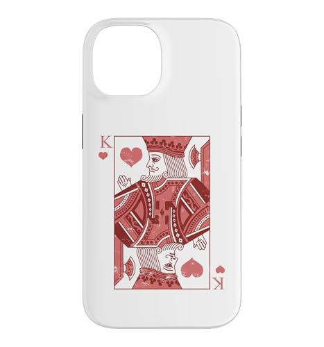 King Of Hearts Classic Card Game Icon Valentine Graphic �X�}�z�P�[�X iPhone 14 �p