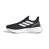 adidas Women's Pureboost 5, Black/White/Grey, 8