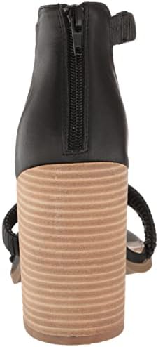 DV Dolce Vita Womens Bleeker Heeled Sandal, Black, 10 US | Image 2