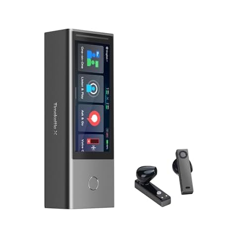 Timekettle X1 AI Interpreter Hub, Standalone Entity, Two Way Simultaneous Translator Earbuds, Translator Device Upgraded with Revolutionary Al Semantic Segmentation Tech for Multilingual Meeting Cover