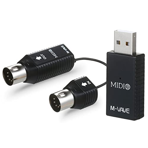 Summina Wireless MIDI Adapter Low-Latency MIDI Interface for Devices