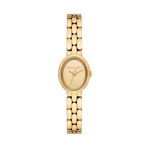 La Mejor Selección de Reloj Michael Kors Dama Top 5. 43 Reloj para mujer Michael Kors MK4955 Maude de acero inoxidable en color dorado