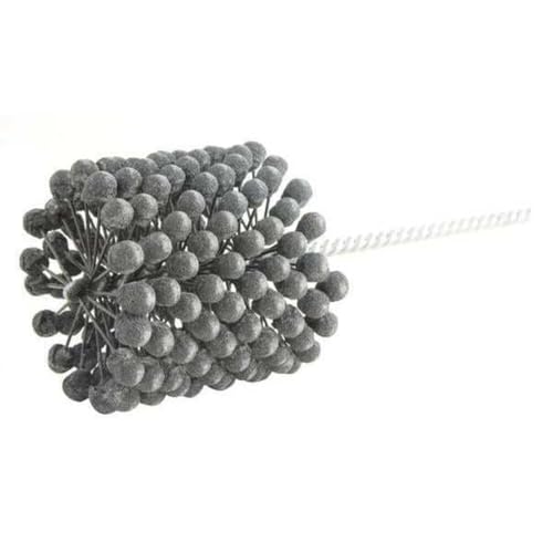 Image of Brush Research BC30080 Flex-Hone, 3 inch (76.2mm) Diameter, 80 Grit, Silicon Carbide, for Mild Steel, Stainless Steel, Cast Iron and Softer Ferrous Materials